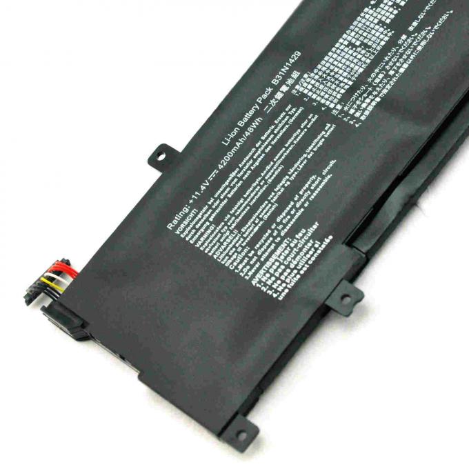 Батарея ноутбука Б31Н1429 перезаряжаемые внутренняя для Ли-полимера 3Селл серии 11.4В 48Вх Асус К501