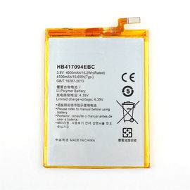 Китай Батарея мобильного телефона ХБ417094ЭБК Хуавай, батарея 3.8В 4000мАх Хуавай Мате7 завод